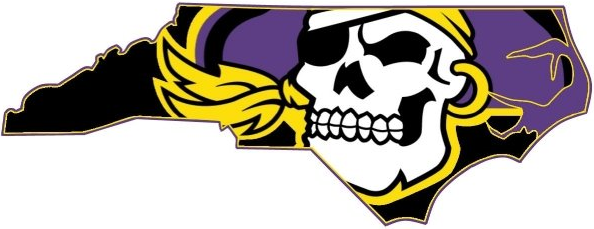 East Carolina Pirates 2004-2013 Alternate Logo iron on transfers for fabric